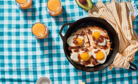 Bacon Jam Breakfast Quesadilla Recipe Image